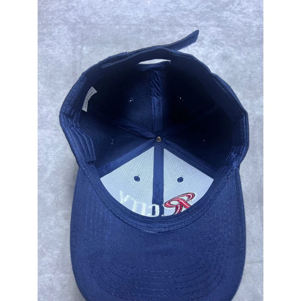 Tacoma Rainiers Baseball Cap Unisex OSFM Navy Blue R City Embroidered Hat